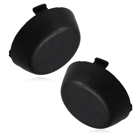 Set of 2 Rear Bumper Dome Caps Cover for Tacoma Toyota PT228-34000-BK