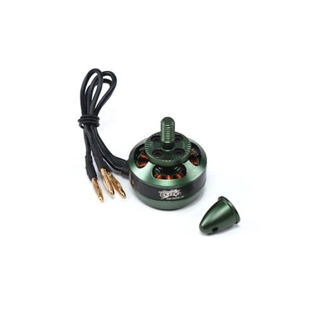 Juego de 4 motores sin escobillas Multistar Elite 2204 2300kV (2) CW (2) Rosca CCW para 250 Drones de carreras Multistar 43211-2320