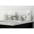 thumbnail image 3 of Kingston Brass KC7068PL Vintage Widespread Bathroom Faucet with Brass Pop-Up, Brushed Nickel, 3 of 8