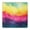 Colorful Tie Dye, variant on Colorful Tie Dye Wave Pattern Square Fitted Tablecloth with Elastic Edge,Square Table Cover,Washable Elastic Table Cover for Home Kitchen Party Decor 34"x34"