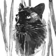 thumbnail image 2 of Warren, Annie 26x26 Gold Ornate Wood Framed with Double Matting Museum Art Print Titled - Still Cat I, 2 of 4