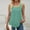 Green, variant on WCJM Cotton T Shirts for Women Short Sleeve Women's Short Sleeve T-Shirt Women's Striped Suspender Vest Casual Vest Round Neck Fashionable Sleeveless Summer Clothing 2026