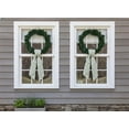 thumbnail image 6 of Green White Gingham Wreath Sash for Front Door Wreath, 5.12" Wide x 54.33" St Patrick Spring Easter Farmhouse Holiday Door Decorations Wedding, 6 of 7