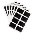 thumbnail image 1 of Label sticker 24pcs Labels Stickers Kitchen Waterproof Bottles Jam Jar Label Stickers Organizer Chalkboard Wall Sticker Black Tags Exquisite and practical workmanship, 1 of 4
