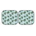 thumbnail image 7 of Goofa Flamingos And Palms Pattern 2 Piece Car Windshield Sun Shade Foldable | Front Windshield Shade for Sun, Heat and UV Rays | Sunshade for Car Front Window-Medium, 7 of 7