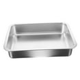 thumbnail image 5 of Beaupretty Plated Silver Metal Cat Litter Box Large Space Easy to Clean and Sturdy, 5 of 8