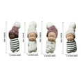 thumbnail image 3 of Realistic Infant Doll Figurine, Mini Decorative Doll for Home Decor, Soft Knitted Fabric Doll 3 Inches Tall, 3 of 8