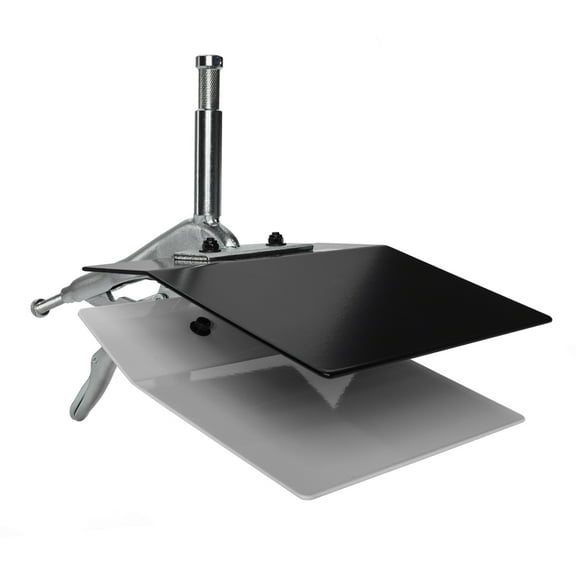 Flashpoint Duckbill Style Plate Clamp, Black/White