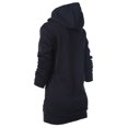 thumbnail image 2 of Vedolay Hooded Cardigan Sweaters for Women Fashion Printed Long Sleeve Hoodie Sweater 2023 Zip up Jacket Black,S, 2 of 4