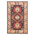 thumbnail image 1 of Living Karter Hand-Knotted Medallion Area Rug in Blue (8 ft. L x 5 ft. 6 in. W), 1 of 5