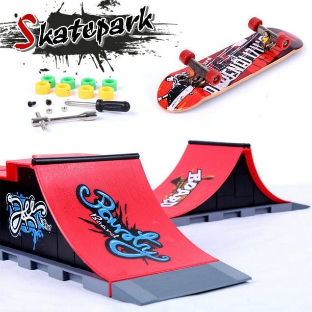 Onlynery Juego de monopatín de Dedo,Kit Parque de Skate - Deporte Juguete niño reparación tecnología Herramienta Kit, niños niños Patinador de Dedos Onlynery Juego de monopatín de Dedo,Kit Parque de Skate - Deporte Juguete niño reparación tecnología Herramienta Kit, niños niños Patinador de Dedos