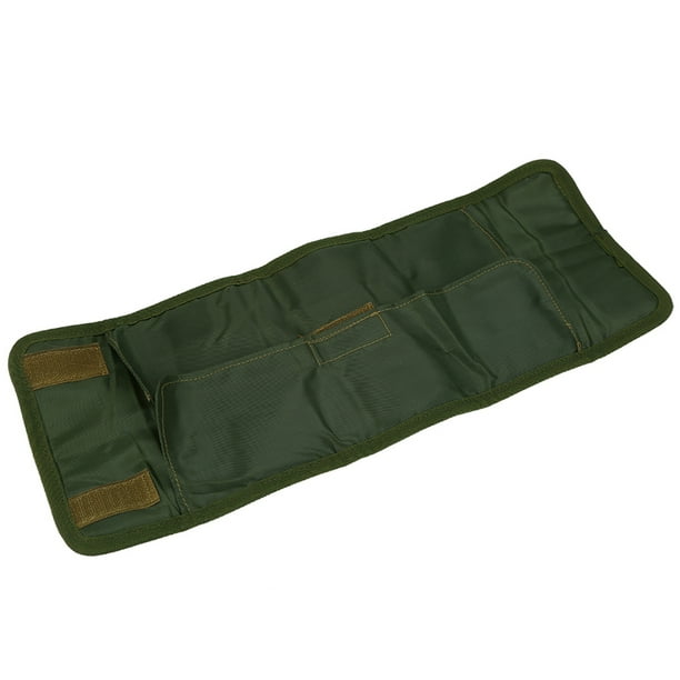 Fly Tying Tool Pouch,Roll Up Fly Tying Fishing Lures Bag Fishing