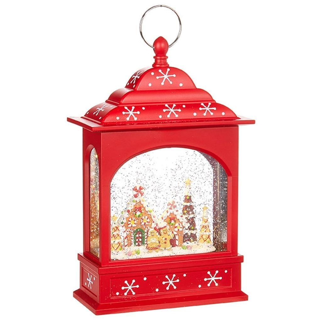Raz Imports 23279 11" Battery Operated Holiday Glitter Gingerbread