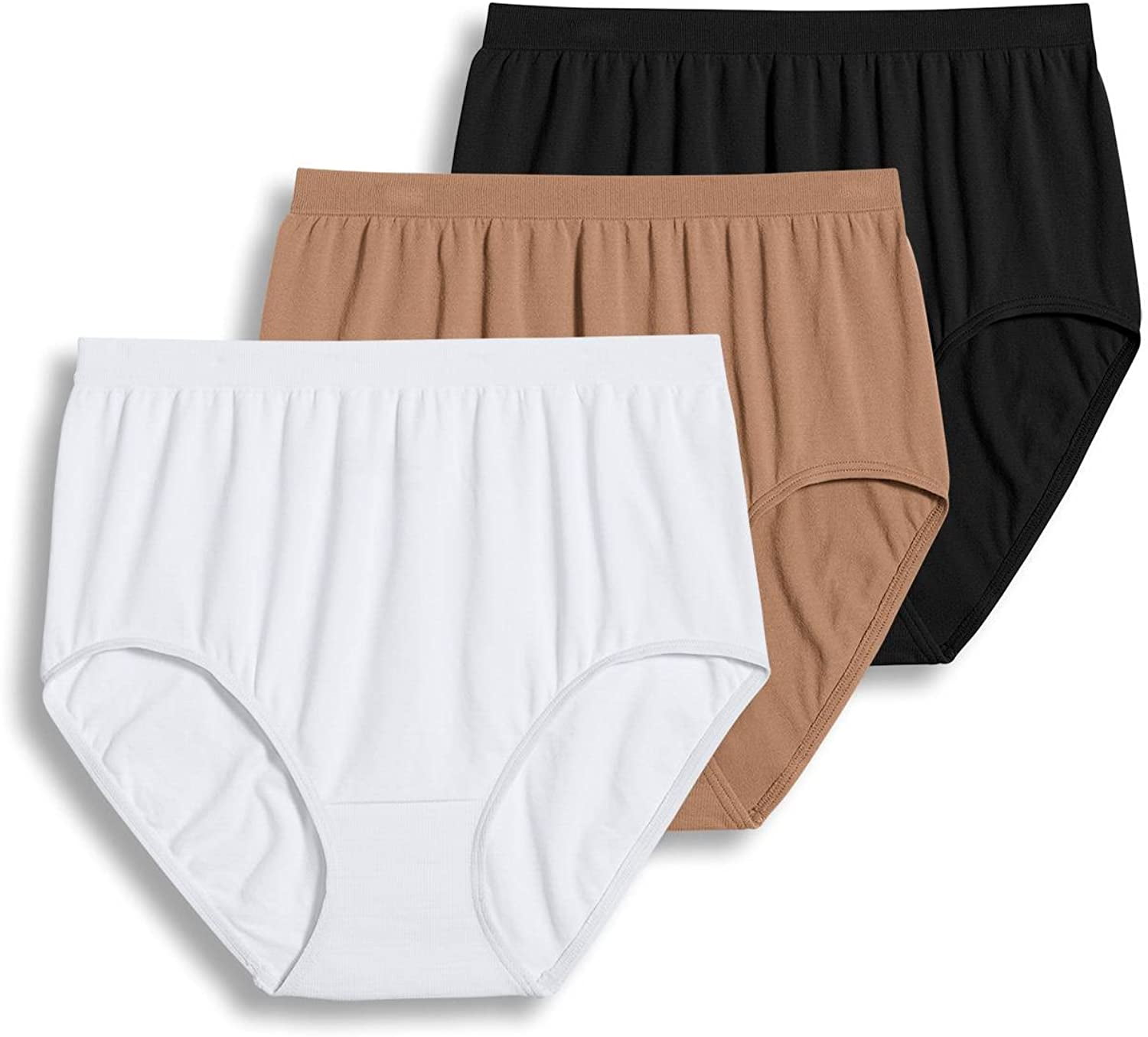 Jockey Women's Underwear Comfies Microfiber Brief - 3 Pack - Walmart.com