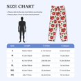 thumbnail image 4 of Gaeub Hand Drawn Tomatoes Print Mens Pajama Pants,Lounge Pants With Pockets And Drawstring-Small, 4 of 6