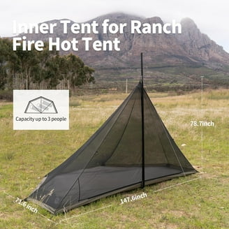 Timber Ridge 6-Person Durable & Spacious Glamping Tent - Walmart.com