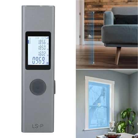 

Distance Meter Aluminium Alloy 200mAh Li Battery Digital Rangefinder For Warehouse Capacity For Height Of Doors For Housing Area For Sofa Size