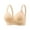 Beige-B, variant on YI YI Push Up Bras for Women No Underwire Plus Size Comfort Breathable Full Coverage Padded Bralette Soft Everyday Bra 2XL Black