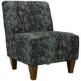 thumbnail image 2 of Fox Hill Trading Penelope Armless Slipper Chair, Slate, 2 of 6
