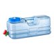 thumbnail image 2 of Cubo contenedor de agua de gran capacidad con jarra portadora de grifo para acampar al aire libre, conducir, mochilero, emergencia , 10L 40x20x18cm, 2 of 8