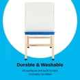 thumbnail image 5 of Childcraft Double Adjustable Art Easel, Dry Erase Panels, 24 x 26-7/8 x 44-1/2 Inches, 5 of 10
