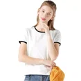 thumbnail image 2 of Paquete De 3 Playera Manga Corta Mujer Moda Cómoda Fresca, 2 of 8