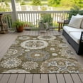 thumbnail image 6 of Addison Rugs Chantille Indoor/Outdoor Transitional Kaleidoscope Brown Washable Rectangle Rug, 2'6" x 3'10", 6 of 6