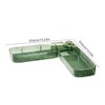 thumbnail image 3 of Bathroom Counter Corner Shelf Kitchen Wall Mounted Organizer No Drill Acrylic Hanging Rack Drainage Storage Holders For Bathroom Kitchen, 3 of 6