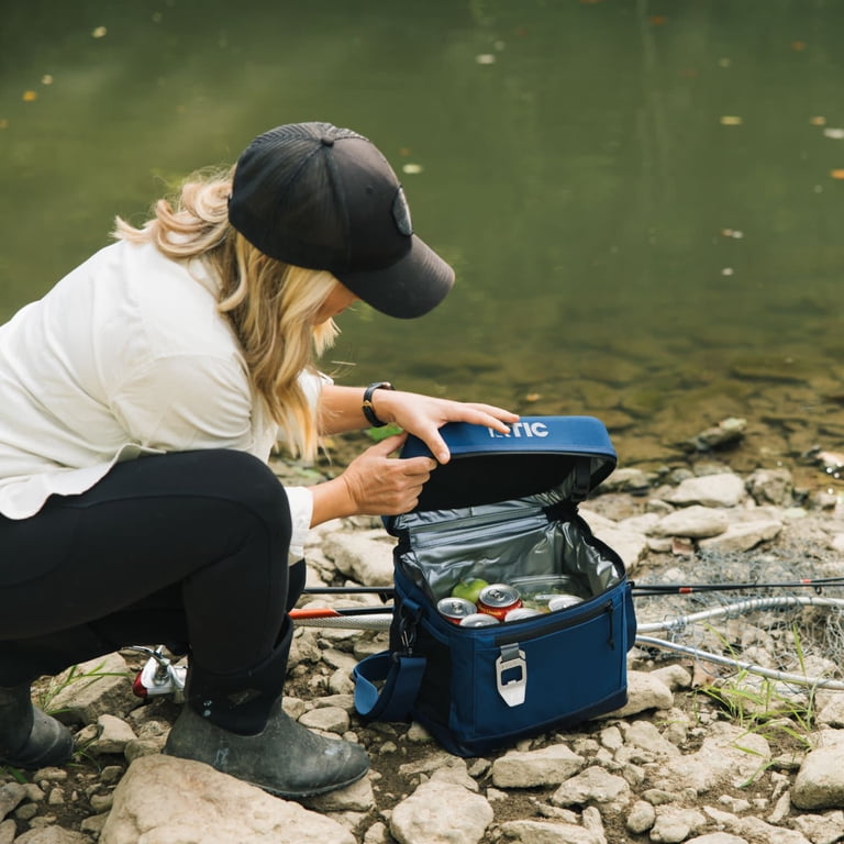 RTIC, Soft Cooler, 16 Qt, Collapsible with Bottle Opener Navy