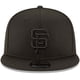 thumbnail image 2 of Gorra New Era MLB 9FIFTY San Francisco Giants negra para adulto, 2 of 6