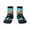 3 Black, variant on Underwater Diving Cat Pattern Quarter Crew Socks,Toe Seamed Ankle Socks,Cotton Cushioned Breathable Athletic Crew Sports Socks