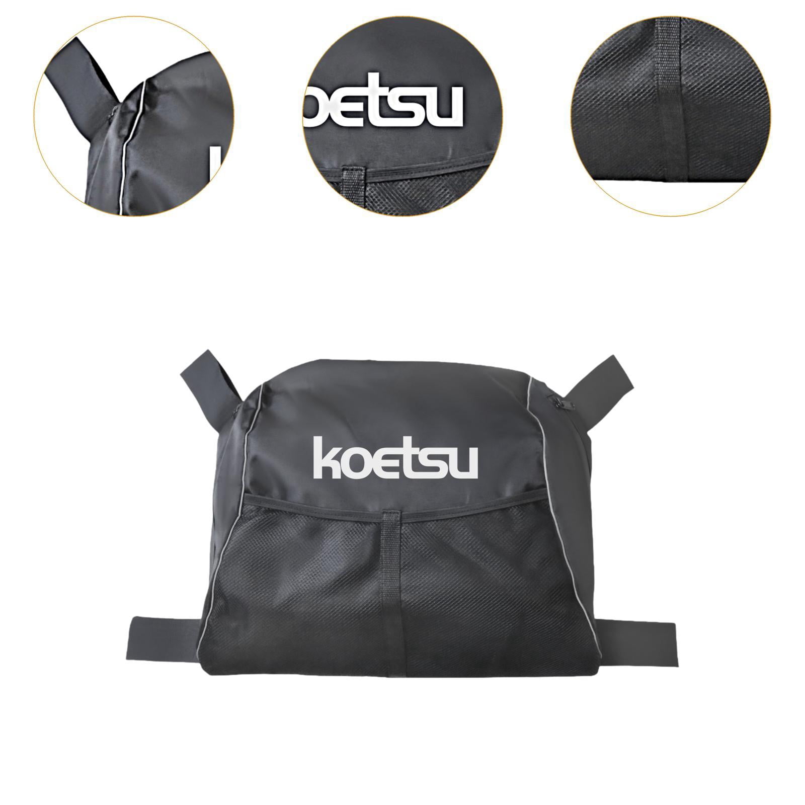 harayaa Kayak Seat Back Storage Bag Storage Organizer Accessories for Kayak Chair Oxford