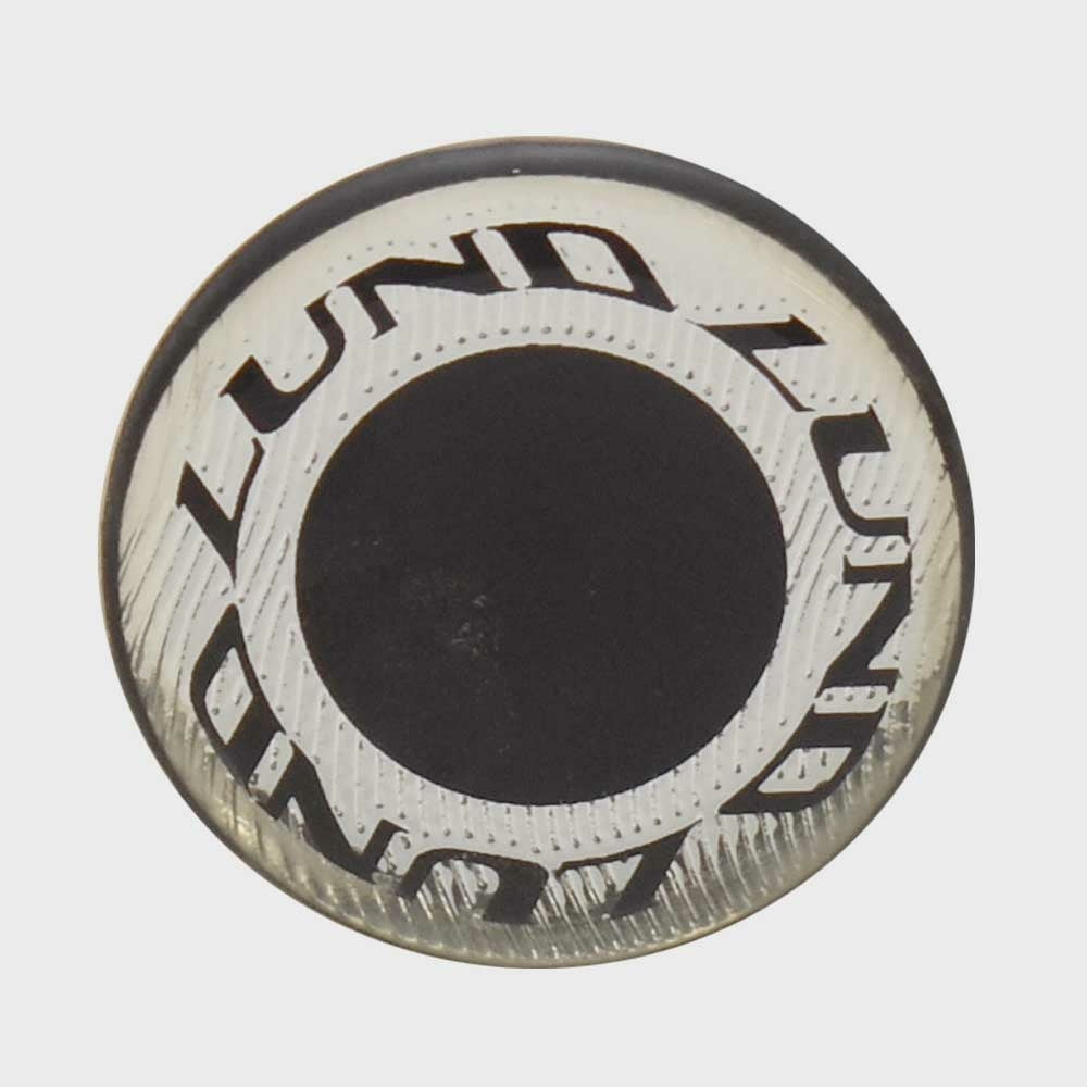 Lund Boat Steering Wheel Decal 1987735 Raised Logo Emblem Silver