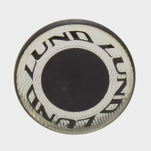 Lund Boat Steering Wheel Decal 1987735 | Raised Logo Emblem Silver Sticker