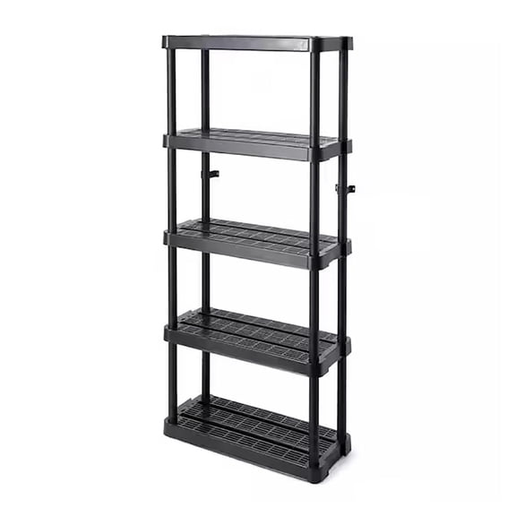 Medium Duty Adjustable Ventilated Storage Shelving Unit, 5 Shelf