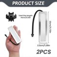 thumbnail image 4 of Range Hood Light Bulbs,120mm LED Cooker Light 1.5W Rectangle Smoke Ventilator Lamp,DC 12V White SM, 4 of 5