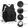 thumbnail image 2 of AUXDIQ Hiking Backpack 16L Lightweight Backpack Travel Daypack for Women Men Black, 2 of 6