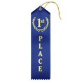 thumbnail image 1 of RibbonsNow 1st Place Award Ribbons - 25 Bleu Ribbons avec Carte et Ficelle, 1 of 4
