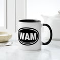 thumbnail image 6 of CafePress - WAM Wolfgang Amadeus Mozart Mug - 11 oz Ceramic Mug - Novelty Coffee Tea Cup, 6 of 6