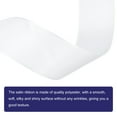 thumbnail image 3 of Uxcell Satin Ribbon, Single Face Polyester Satin Ribbon for Gift Wrapping, Crafts White 1 inch, 3 of 7