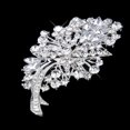 thumbnail image 4 of Broche de flores nupcial de de imitación de cristal brillante Ramo de flores Broche Yuyangstore Broche, 4 of 8