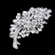 thumbnail image 4 of Broche Del Tono Del Diamante De Bling Rhinestone Para La Joyería Nupcial Del Salvador Broche, 4 of 9