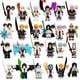 thumbnail image 1 of MiniBlox 24PCS Anime BLEACH Series Block Figures – 1.77in Poseable Models for Kids’ Building & Display, 1 of 10
