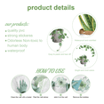 thumbnail image 4 of Decalmile Wall Decals Tree Leaf Plants DIY Wall Stickers Bedroom Living Room TV Wall Door Decor - Style 4, 4 of 6