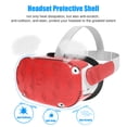 thumbnail image 3 of Cáscara protectora de acrílico VR Portátil Removible Removible Color Sólido PROTECTOR DE CABLO DERECHO IZQUIERDA REPUESTO PARA OCULUS QUEST 2 ROJO Methold EL014446-02B, 3 of 7