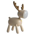 thumbnail image 1 of christmas elk led table lamp usb charging night light universal table lamp (), 1 of 5