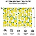thumbnail image 2 of Blackout Kids Curtains,Lemon Childrens Insulated Curtains Set Of 2,Bedroom Essentials,Toddler Room Decor 42x54in(106x137cm), 2 of 4