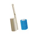 thumbnail image 1 of Juego de cepillos de baño para limpieza profunda, profesional, práctico, de montaje en pared, eficiente. 6 cabezales de recambio, 1 of 9