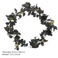 thumbnail image 2 of BESTYASH Black Artificial Hanging Rose Vine, Realistic Faux Flower Pendant for Party, Home, Wedding Decoration, 2 of 5