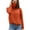 Orange, variant on XUNKUSGA Women's UPF 50+ Sun Protection Tops with Face Mask Sun Protection Crew Neck Long Sleeve Breathable Shirts Summer Quick Dry Hiking Shirts Pullover for Women